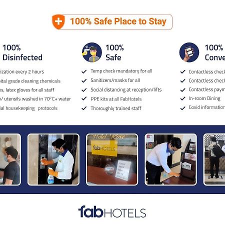 Fabhotel Star Of Taj Restobar Fatehabad Road آغْرا المظهر الخارجي الصورة