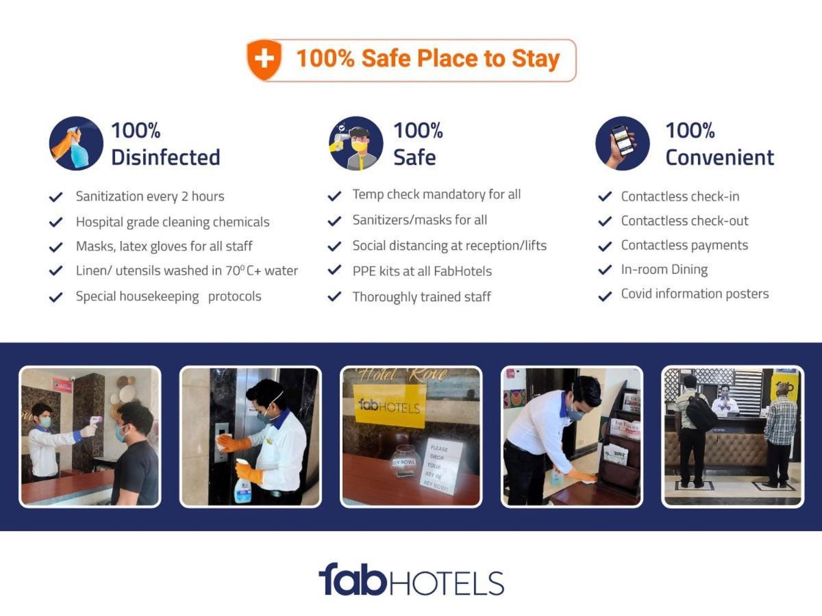 Fabhotel Star Of Taj Restobar Fatehabad Road آغْرا المظهر الخارجي الصورة